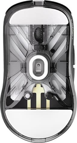 Lamzu Atlantis Mini - Gaming Muis - Ultra Lichtgewicht - 51 Gram - 26K DPI - Wireless - 4K Polling - Draadloos - Zwart — thumbnail 2