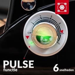 Multifunctionele Keukenmachine met Rvs Kom - 5L, 2200W, 6 Snelheden, Spatdeksel, Deeghaak en Garde (Zwart) — thumbnail 3