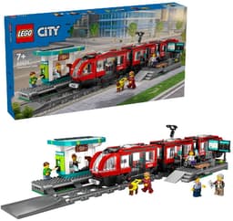 Lego City 60423 Stadstram En Station Bouwstenen — thumbnail 2