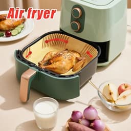 2 Sets Airfryer Silicone Magnetic Buckles, Red Magnets to Hold Paper Trays in Place Airfryer Accessories for Heat Resistance and Preventing Paper Burning — thumbnail 14
