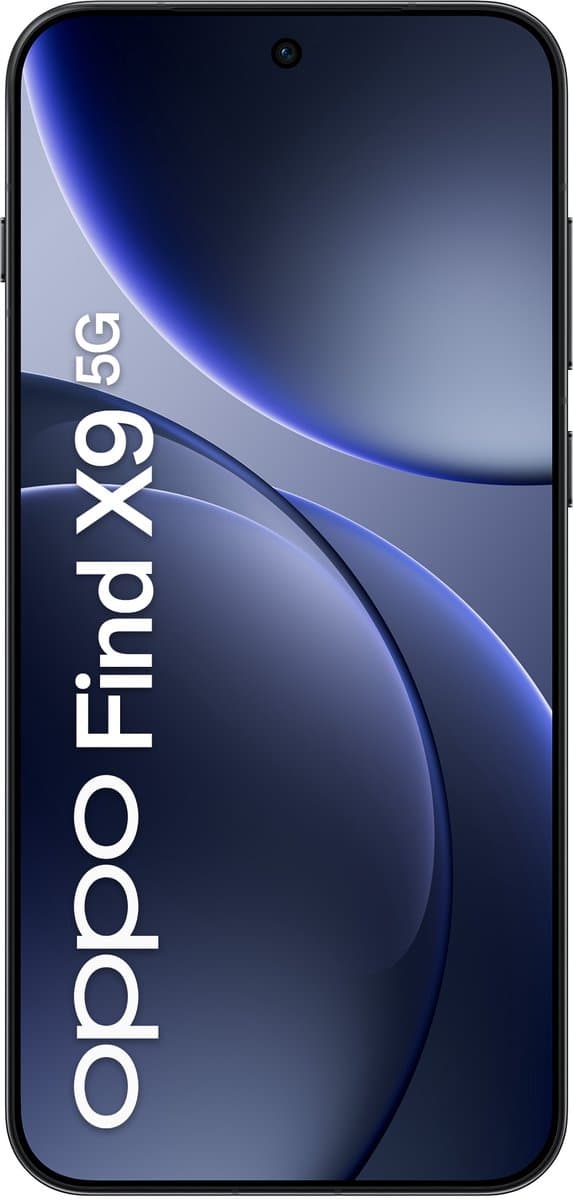 OPPO Find X9 16,7 cm (6.59") Dual SIM Android 16.0 5G USB Type-C 12 GB 512 GB 7025 mAh Zwart — afbeelding 1