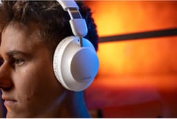 Concept HS4081 SoundJoy - Draadloze hoofdtelefoon - Tot 45 uur - Bluetooth 6.0 - Actieve ruisonderdrukking tot 18 dB - Wit — thumbnail 4