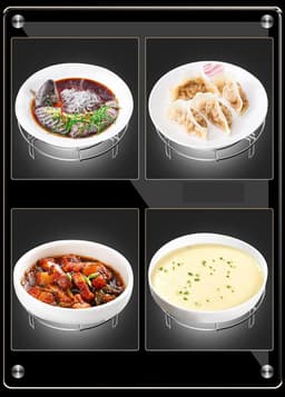 Stoomrek - stoomrek koken - rond roestvrijstalen rooster - stoomrek voor in de keuken - kook en afkoelrek - stoomrek met vijf spiralen - geschikt voor stoomkokers, airfryers, rijstkokers，kommen en borden (16*7cm - zilver) — thumbnail 3