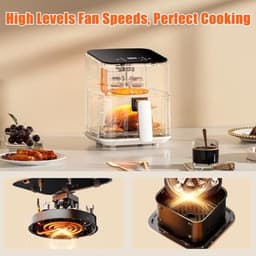 Compacte Digitale He fryer 2,5 L - Perfect voor Snelle en Gezonde Maaltijden — thumbnail 2