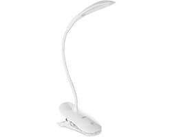 Flexibele LED Leeslamp met Oogbescherming en 3 Kleurtemperaturen - Mini Tafellamp voor Boeken en Bed