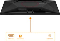 AOC G4 Q27G42XE - QHD IPS Gaming Monitor - Esports Base - 0.5ms - 180hz - Speakers - 27 inch — thumbnail 4