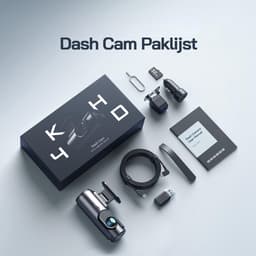SNJY® Dashcam voor Auto - Auto Camera - Dashcam Voor en Achter Draadloos - 4 K - Zwart — thumbnail 5