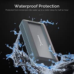 Kleine en Robuuste 1TB USB 3.2 Externe SSD met Waterdichte Behuizing — thumbnail 2