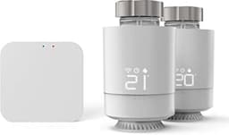 Slimme radiatorthermostaat starterset met hub voor wifi verwarming — thumbnail 1
