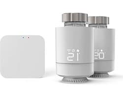 Slimme radiatorthermostaat starterset met hub voor wifi verwarming