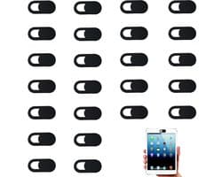 Vitdipy - 24 stuks - Webcam cover - Privacy webcam covers geschik voor Macbook, laptop, Tablet & Smartphone - Camera Cover - Webcam Schuifje