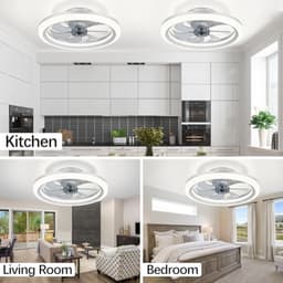 Plafondventilator met Licht en Afstandsbediening - Modern en Stijlvol voor Elk Interieur — thumbnail 3