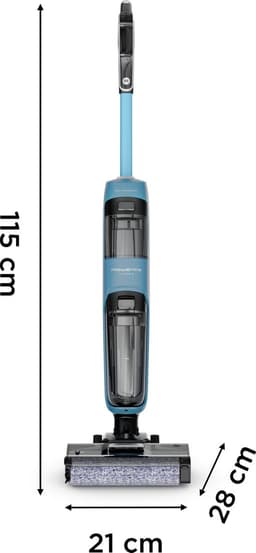 Rowenta X-Clean 2 GZ2271 - 2-in-1 Vloerreiniger - Stofzuiger & dweil in 1 - 30 min gebruikstijd - Zelfreinigend — thumbnail 5