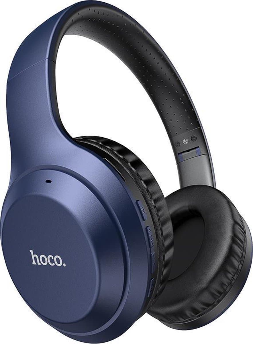 HOCO W30 Fun Move - Draadloze On-Ear Koptelefoon - Bluetooth 5.0 - Blauw — afbeelding 1