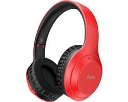 HOCO W30 Fun Move - Draadloze On-Ear Koptelefoon - Bluetooth 5.0 - Rood
