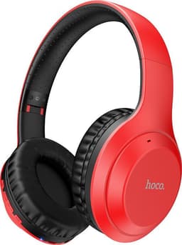HOCO W30 Fun Move - Draadloze On-Ear Koptelefoon - Bluetooth 5.0 - Rood — thumbnail 1