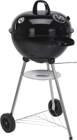 BBQ Houtskool ø47 cm | Barbeceu met wielen, thermometer & luchtrooster — thumbnail 3
