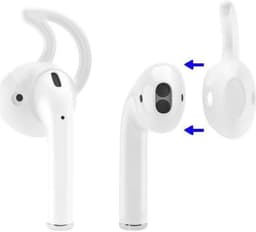 2 sets - Anti-slip siliconen earhooks - earhooks - oorhaken - oordopjes - geschikt voor airpods — thumbnail 3