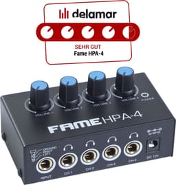Fame HPA-4 - Koptelefoon versterker — thumbnail 1