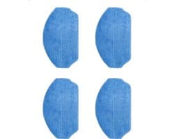 CleanWise Henk - 4 Dweildoeken - Dweilpads voor robotstofzuiger CleanWise Henk