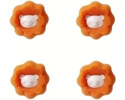 Droogballen - Drogerballen - Haarvangers - Wasdroger ballen - Haarverwijderaar - 4 stuks