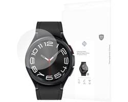 Cazy screenprotector geschikt voor Samsung Galaxy Watch6 Classic 43mm - 2 stuks - Gehard Glas