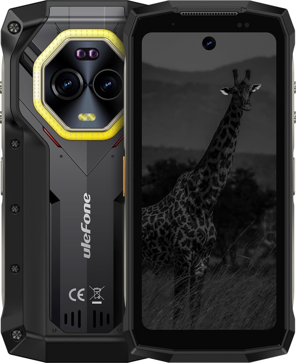 Ulefone Armor Mini 20 Pro Robuuste Smartphone, 5G 8GB/256GB Black — afbeelding 1