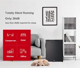 Equivera Mini Fridge for Drinks - Kleine Koelkast - Mini Koelkasten - Minibar - Mini Fridge - Mini Koelkast - Mini Koelkastje - Must have voor in Huis! — thumbnail 3