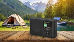 Kenwood CR-M33DAB DAB+ Radio - Interne accu - Zwart — thumbnail 5