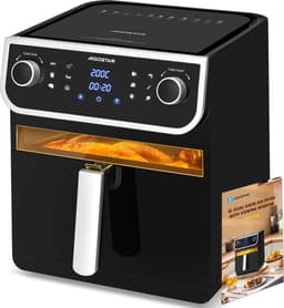 Aigostar 30I0T Joy - Airfryer XXL - Heteluchtfriteuse - 12 Automatische Programma's - 8L - Zwart — thumbnail 9