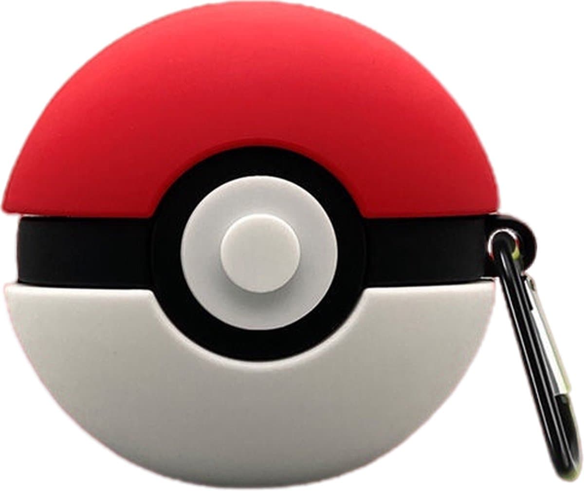 okido - Hoesje geschikt voor Airpods 4 - Pokémon siliconen case voor Airpods - Case geschikt voor Apple AirPods 4 - Airpods hoes Pokébal — afbeelding 1