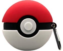 okido - Hoesje geschikt voor Airpods 4 - Pokémon siliconen case voor Airpods - Case geschikt voor Apple AirPods 4 - Airpods hoes Pokébal