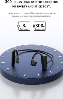 Lexium Bone Conduction Headphone - Sporthoofdtelefoon - Koptelefoon voor Sport - Open Ear Koptelefoon - Sport Koptelefoon — thumbnail 3