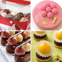 Bonbonvorm polycarbonaat - transparante set van 2 - voor zelfgemaakte chocoladebonbons — thumbnail 5