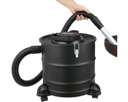 asstofzuiger - met HEPA-filtersysteem - roetzuiger - schoorsteenstofzuiger - voor grilloven - Metalen container van 20 liter - 1200 W vermogen - Zuigkracht van 16 kPa
