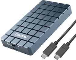 MAIWO Externe Behuizing - USB C 4.0 - M.2 NVMe SSD 2280 - 8TB - Geschikt voor Laptop, PC & Tablet - Linux en Windows