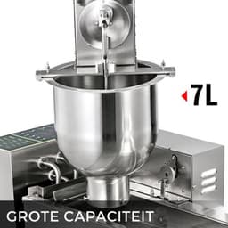 Commerciële Donut Maker Donut Machine 7L Volautomatische 3 Vormen Innerlijke Olietank — thumbnail 2