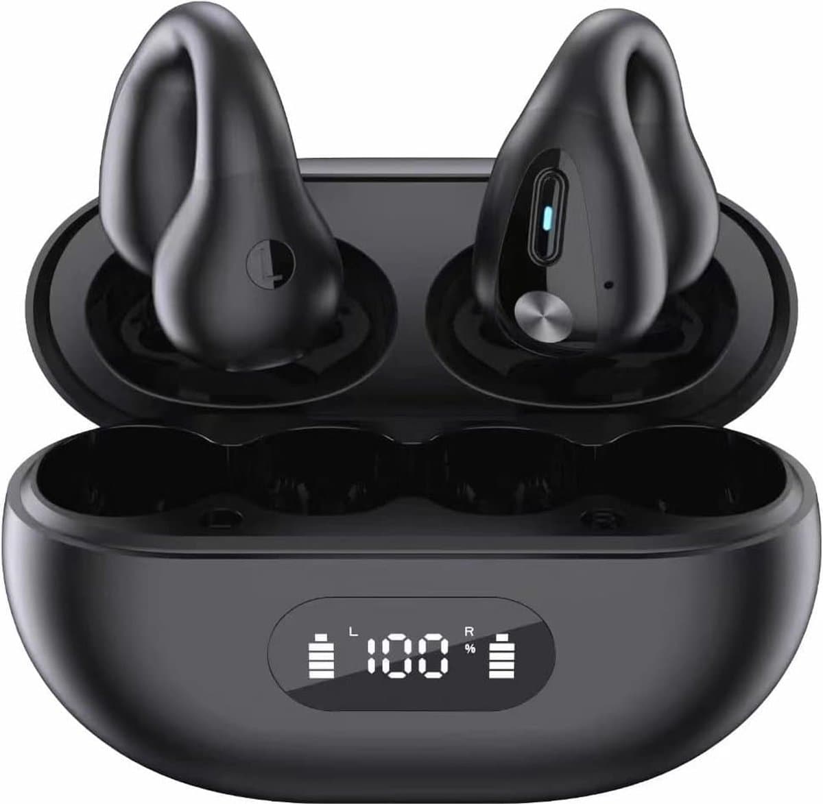 Lexium Bone Conduction Headphone - Sporthoofdtelefoon - Koptelefoon voor Sport - Open Ear Koptelefoon - Sport Koptelefoon — afbeelding 1