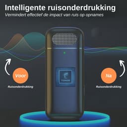 VANAVO® - Draadloze Microfoon - 2 Stuks - Dasspeld Microfoon - USB-C en Lightning - Geschikt voor Jack 3.5mm - Lavalier Microfoon Draadloos - Microfoons - Plug & Play - Inclusief 2 extra windscreens — thumbnail 2