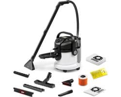 Kärcher Tapijtreiniger SE 4 SET - Incl. extra Vliesfilterzakken 4st. - 4 / 4 liter - 3-in-1 Sproei-extractie - Tapijt- en bekledingsreiniger RM 519, 100 ml