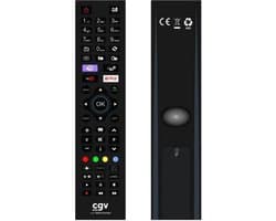 Vervangende afstandsbediening - Algemene voorwaarden - FIDELIO Grundig - Voor Grundig televisies - Zonder programmering - Klaar voor gebruik