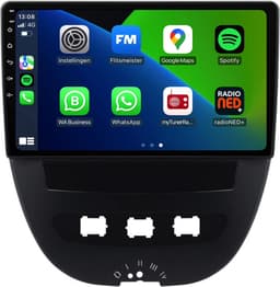 Autoradio geschikt voor Citroën C1 (2005-2014) - Met Apple CarPlay, Android Auto, Navigatie & Radio! — thumbnail 4
