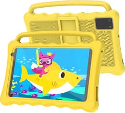 White-label Kindertablet Vanaf 3 Jaar - Tablet Kinderen - Kinderspeelgoed - Geel — thumbnail 1