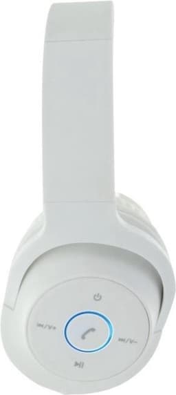 Schwaiger KH220BTW512 hoofdtelefoon/headset Hoofdtelefoons Draadloos Hoofdband Muziek Micro-USB Bluetooth Wit — thumbnail 4
