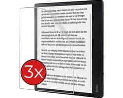Screenprotector - 3 Stuks - Folie - Geschikt voor Kobo Elipsa 2E - Ultra Clear - Bescherm Folie - Soft TPU - Screen Protector