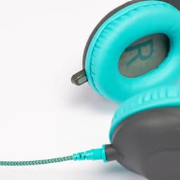 KidsCover EduFlex Aqua koptelefoon - Hoofdtelefoon met Volumebegrenzing - Bekend van school - Kinderkoptelefoon met microfoon - USB-C — thumbnail 2