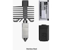 Bambu Lab 0.2mm Hotend met RVS Nozzle X1 & P1 series