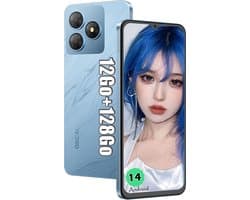 Smartphone OSCAL FLAT 2 4GB/128GB - Dual SIM - Blauw