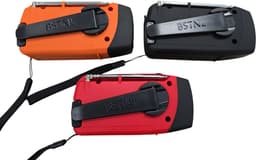 Nood Radio Op Batterijen (Accu) Voor Rampen - Knijpkat - Noodfluit - Radio Opwindbaar - Noodradio - Solar Opwindbaar - Multifunctionele Noodradio - Survival Radio - Zaklamp / Powerbank - Noodpakket - Noodpakket voor Thuis - Draagbare Radio - Zwart — thumbnail 5