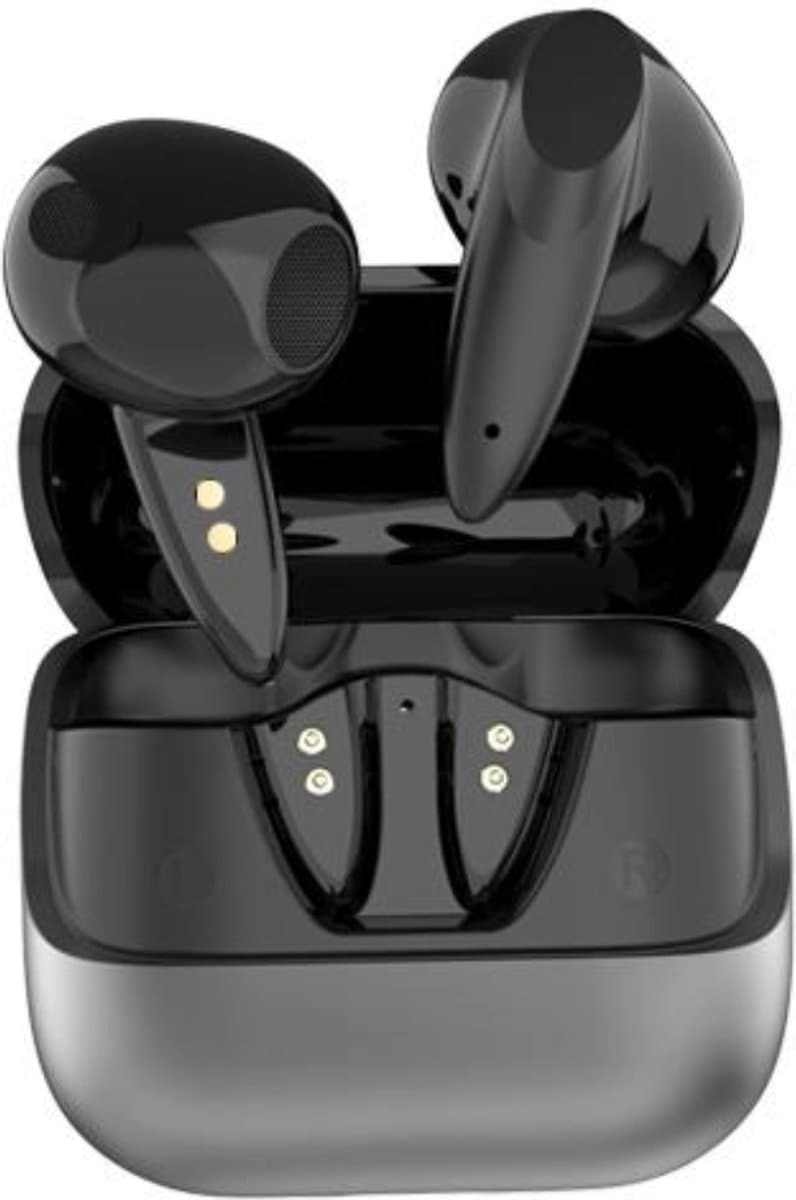 Razzaro draadloze Oordopjes - Bluetooth oordopjes - Earpods - Oortjes draadloos - Bluetooth 5.3 - Geschikt voor Smartphone & Laptop - Zwart - G60 Pro — afbeelding 1